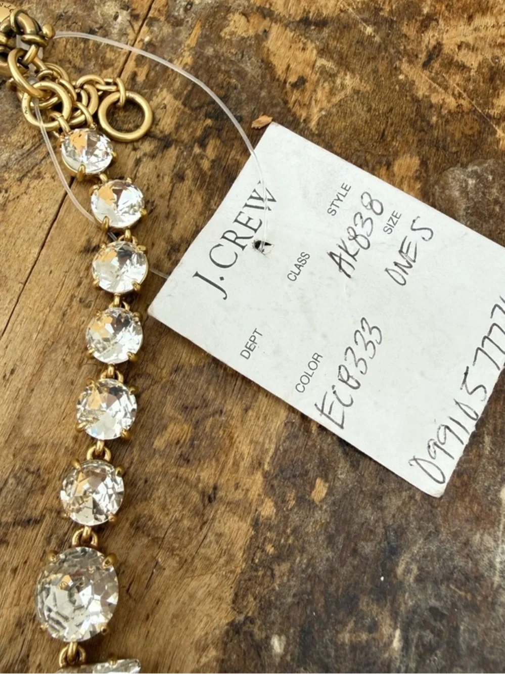 JCREW NECKLACE CRYSTAL STATEMENT COLLAR, ANNA WINTOUR